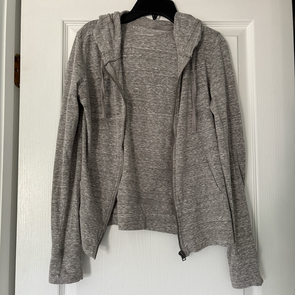 Aeropostale Heather Gray Hoodie